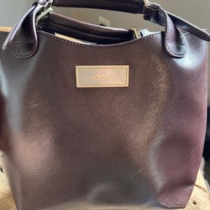 Plum DKNY bag